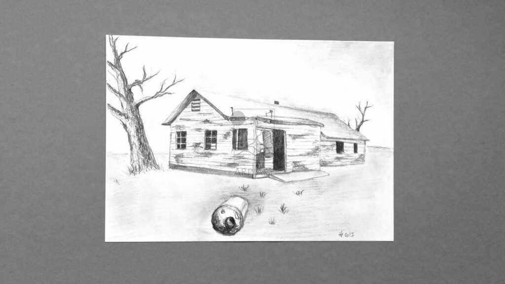 sketchbook_page_graphite_drawing_old_house_arpiart.jpg
