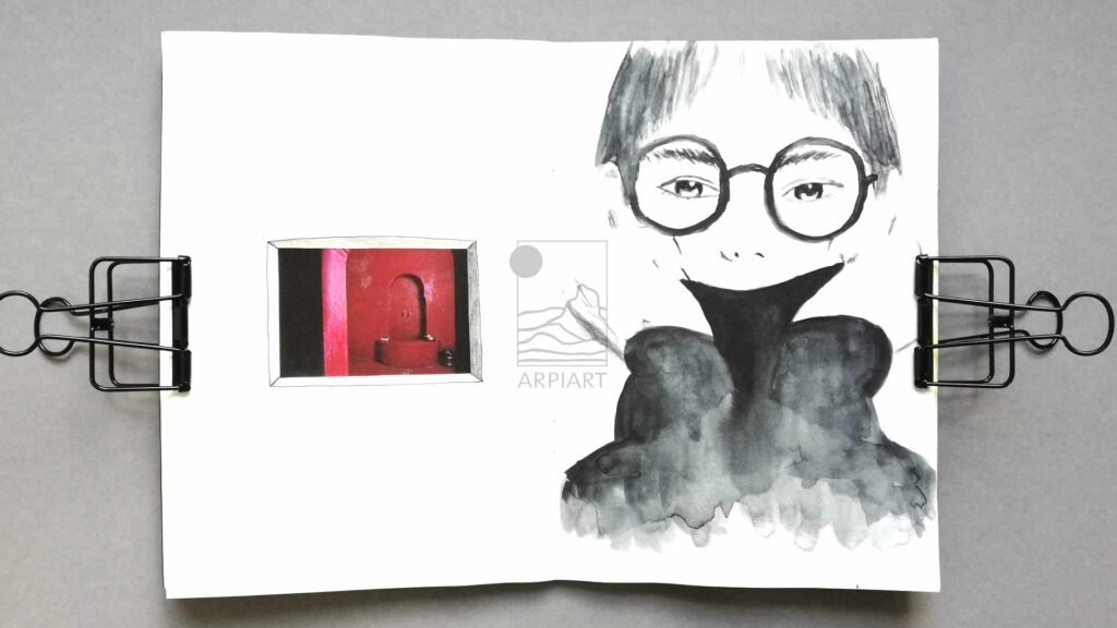 sketchbook_page_watercolor_drawing_portrait_girl_glasses_arpiart.jpg